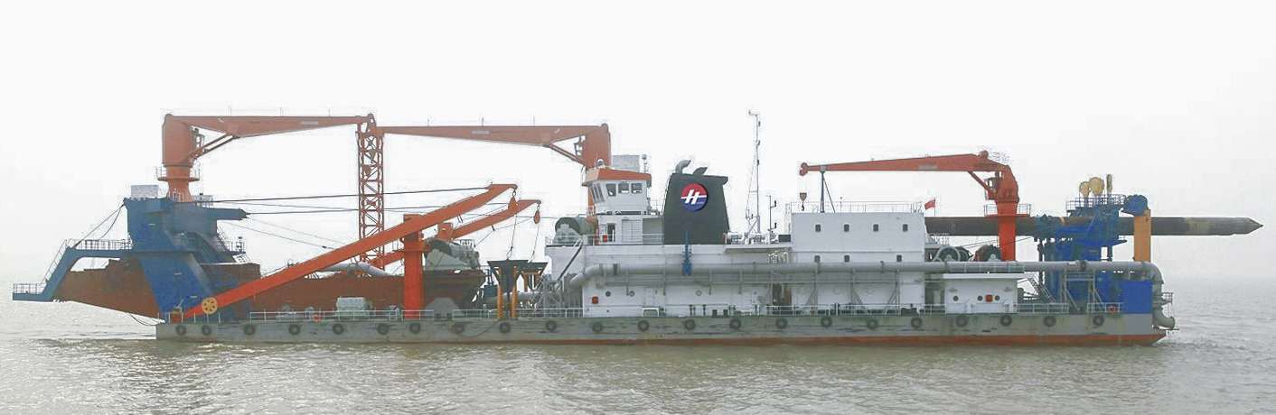 4500m3/h Cutter Suction Dredger